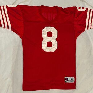 Vintage San Francisco 49ers Steve Young Champion Jersey Size 40 (Medium)